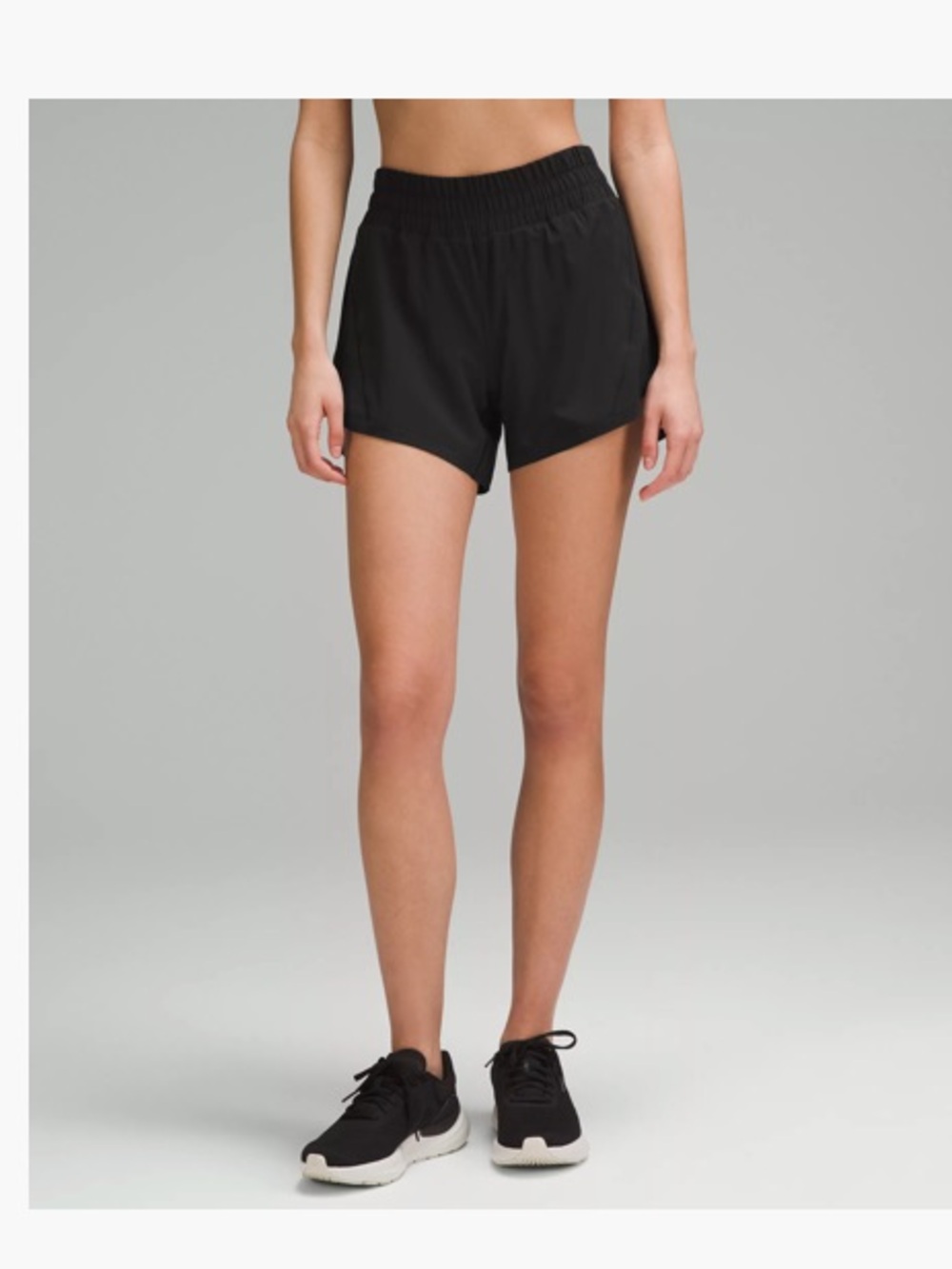 lululemon athletica Women’s Track That Short 5" — Black